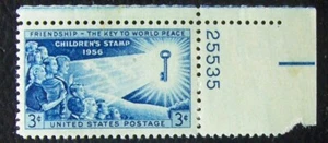 US 3c stamp, SC #1085 Children's Issue MNH 1956 - Picture 1 of 1