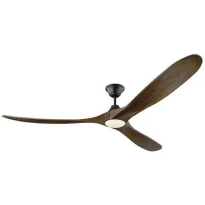 Monte Carlo 3MAVR70BKD Maverick 70" Ceiling Fan with LED Light - NEW IN BOX - Image 1 of 4