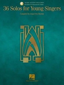 36 Solos for Young Singers Vocal Collection Book and Audio NEW 000740143 - Picture 1 of 1