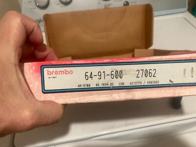 27062 1 Brembo disco de freno delantero/rotor apto para Chrysler Dodge Plymouth no chino Foto 1 de 4