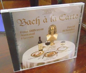 David Schrader - Bach a la Carte / Cedille CDR 90000020 / NM/EX CD - Imagen 1 de 3