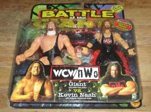 Figuras de lucha libre WCW Toy Biz Battle Giant Kevin Nash Paul Wight WWE AEW - Imagen 1 de 4