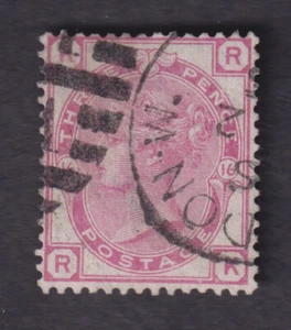 GB QV 1873/80 3d rose plate 16 SG143 FU fine used - Picture 1 of 2