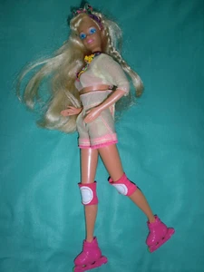 Vintage Mattel Rollerblade Barbie von 1991 - seltener interessanter Look !!! - Bild 1 von 12