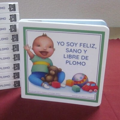 YO SOY FELIZ SANO Y LIBRE DE PLOMO toddler board book Spanish lead free - Image 1 of 3