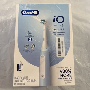 Cepillo de dientes eléctrico recargable Oral-B iO Series 3 blanco caja abierta sin estuche de transporte - Imagen 1 de 3