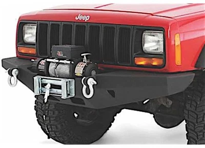 Smittybilt 76810 84-01 Cherokee XJ 2/4 Dr XRC Rock Crawler Winch Front Bumper Foto 1 de 4