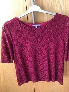Ladies Sequin and Lace Tops, Size 14/16 - Picture 1 of 4