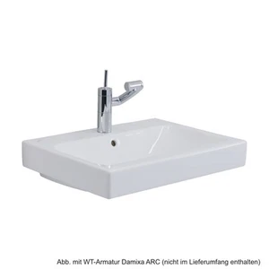 Geberit Waschtisch iCon 60 x 48,5 cm, weiß KeraTect, 124060600 - Bild 1 von 1