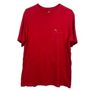 Tommy Bahama Tshirt Small hellrot Tasche Sommer Strand - Bild 1 von 7