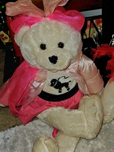 PLUSH CHANTILLY LANE 22" MUSICAL OLIVIA BEAR ORIGINAL TAGS - Picture 1 of 1