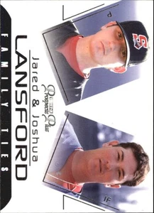 2006 TRISTAR Prospects Plus Family Ties #5 Jared Lansford/Joshua Lansford BB - Picture 1 of 2