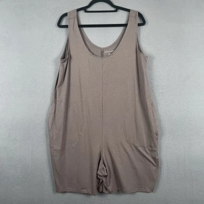 Mono Universal Estándar Mujer Pequeño 14 16 Sin Mangas Bolsillos Elastizado One Pi Foto 1 de 4