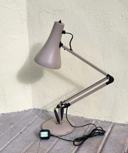 Vintage Genuine Anglepoise Apex 90 Taupe/Mushroom Desk Lamp, Working  - Picture 1 of 14