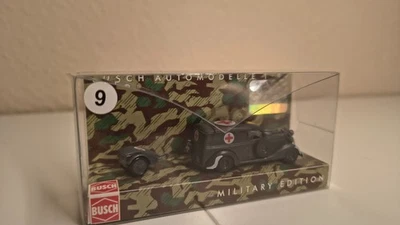 H0 1/87 Busch Daimler BUSA 166438 Militär Edition Neu - Bild 1 von 3