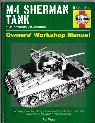 book M4 Sherman Tank, Pat Ware, Zenith Press, color photos, drawings, tables Foto 1 de 4