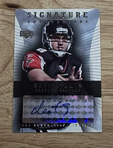 2004 Matt Schaub Upper Deck Foundations #SF-MS Signature Foundations - Bild 1 von 2