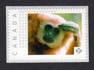 BROWN GIBBON MONKEY = Picture Postage = MNH stamp Canada 2016 [p16/01-2mk4/4] - Picture 1 of 2