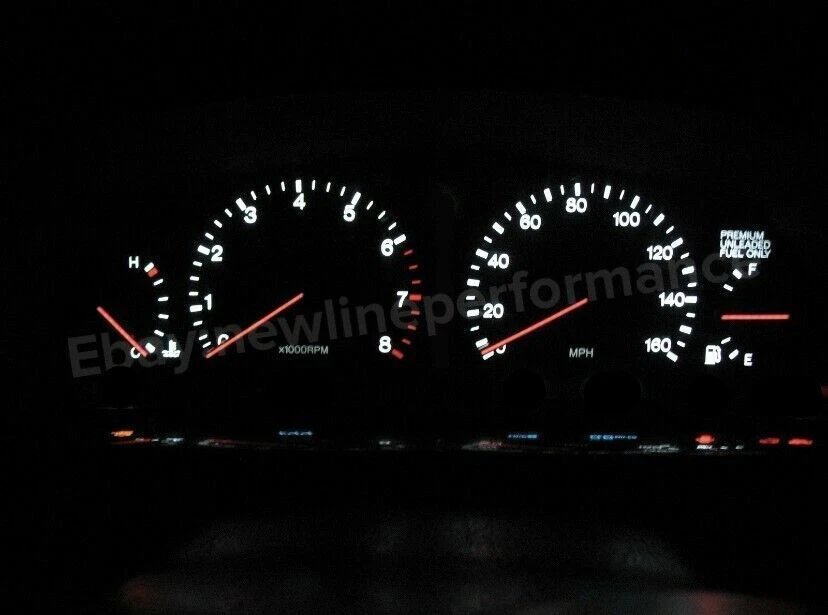 Brand-new Higher Quality White Cluster Led Bulb Kit For Lexus ES300 1992-1996 - Imagem 1 de 2