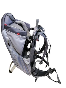 phil&teds Escape Child Carrier Frame Backpack Charcoal NO HOOD INCLUDED  - Picture 1 of 7