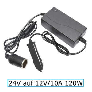 J40C Spannungs Wandler Inverter LKW 24 V auf 12 V Zigarettenanzünder Steckdose  - Bild 1 von 9