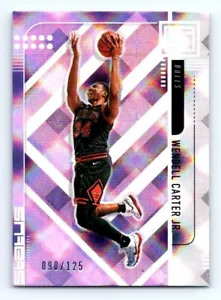WENDELL CARTER JR 2019-20 PANINI STATUS Blue, Red, White Diamonds /125 PARALLEL - Picture 1 of 2
