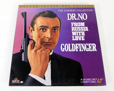 The Connery Collection Laserdisc Set-Deluxe Letter-Box Edition-Dr. No/Goldfinger - Image 1 of 4