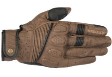 Alpinestars Crazy Eight Leather Motorcycle Gloves Brown/Black
