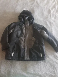 Champion Kids Unisex Black Snow, Rain & Wind Hooded Jacket 4-5 X Small - Picture 1 of 5