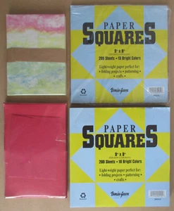Papier Quadrat Blätter Umschläge Schreibwaren Rot & Mehrfarbig Bemiss-Jason - Bild 1 von 5