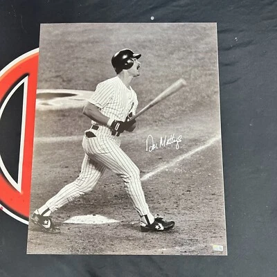 Foto firmada autografiada por Don Mattingly de los Yankees de Nueva York 16x20 Steiner CX Foto 1 de 3
