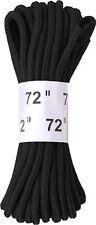 Rothco Black Nylon Boot Laces - 6191