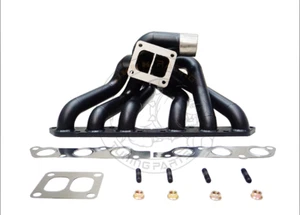 3mm T4 twin scroll Equal Length Turbo Manifold For Supra MK4 2JZ 2JZ-GE 1993-98 - Picture 1 of 11