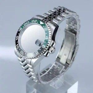 40.5mm 316L stainless steel GMT watch case Mod is suitable for Seiko N35/N34N36 - Picture 1 of 22