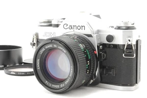 Canon AE-1 Program analoge Kleinbildkamera NFD 50 mm f/1,4 Objektiv AE1 NEU FD aus Japan - Bild 1 von 9