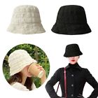 Women Men Fisherman Hat Cotton Bucket Hats Sunbonnet Fedoras Suede Panama Hat