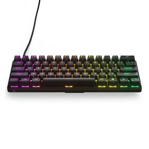 SteelSeries Gaming Keyboard Mini Size Ape-x 9 Mini US Wired English Layout Black - Picture 1 of 6