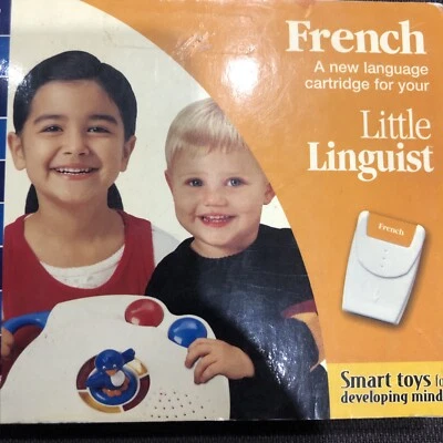neurosmith LITTLE LINGÜIST CARTIDGE para JUGUETE DE APRENDIZAJE DE IDIOMAS Francés selladoNuevo Foto 1 de 4