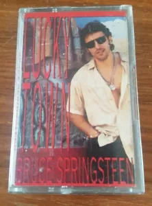 BRUCE SPRINGSTEEN LUCKY TOWN ORIGINAL ROCK CASSETTE TAPE LP ALBUM 1992 COLUMBIA - Picture 1 of 4