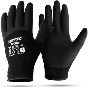 Skytec Argon Thermal Insulated Warm Work Gloves Cold Safety Gardening - Picture 1 of 7