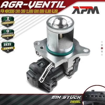 AGR-Ventil für Mercedes Benz C300 C350 CLS350 E300 E350 GL320 GL350 ML300 R350 - Bild 1 von 4