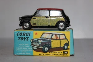 1965-69 Boxed Corgi Toys 249 Mini Cooper - Picture 1 of 8