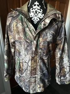 Waterproof Hunting Jacket Youth Medium Gander Mountain Camo NEW - Picture 1 of 8