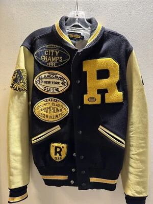 Регби Ralph Lauren - NYC чемпионов Varsity письмо куртка - Мужская маленький -  - Изображение 1 из 3
