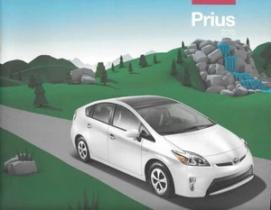 2015 TOYOTA PRIUS HYBRID sales brochure catalog 15 US Two Three Four Five - Picture 1 of 1