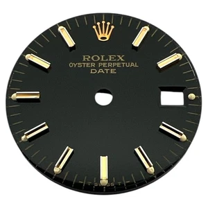 Original Rolex Oyster Perpetual Date 26 mm esfera negra y dorada 6917 - Imagen 1 de 4