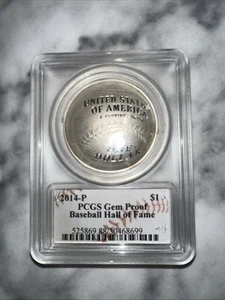 2014-P $1 Coin Hall Of Fame Cassie Mc Farland NGC - Picture 1 of 1