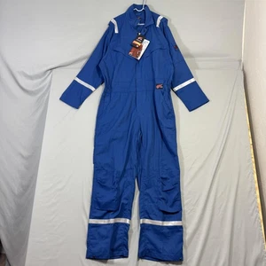 Monos Red Wing para hombre 48 altos azules FR cinta reflectante resistente al fuego ropa de trabajo - Imagen 1 de 23