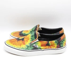 Zapatos de skate clásicos Vans Rasta Tie Dye sin cordones para hombre talla 10,5 para mujer 12 - Imagen 1 de 9