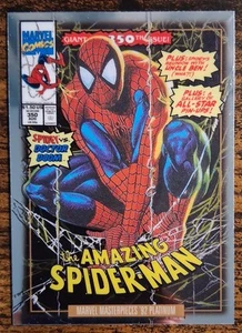 2024 Upper Deck Marvel Masterpieces '92 Variant Cover Spider-Man 🔥 - Picture 1 of 2